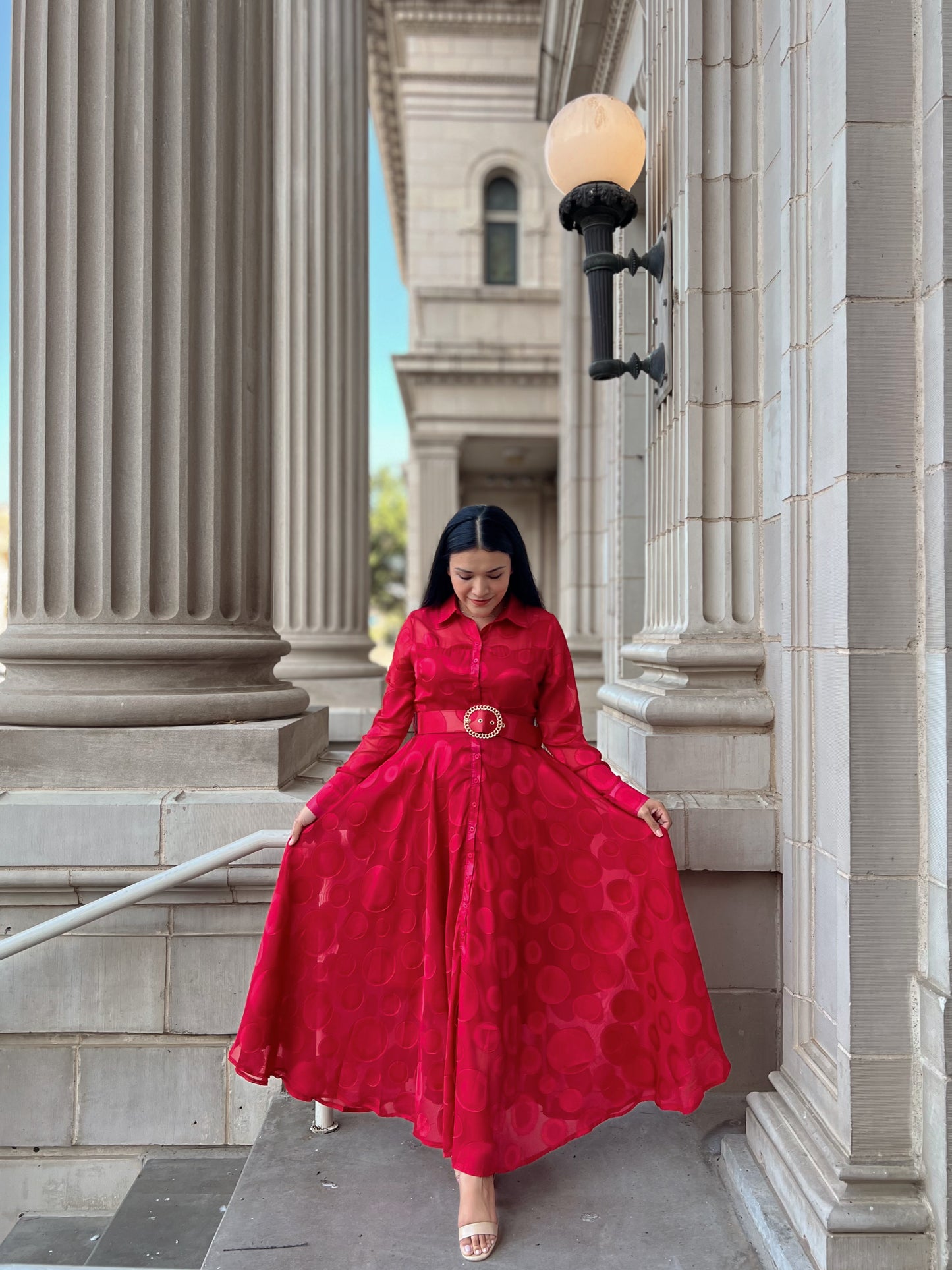 The Juliet Dress-Red