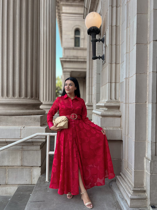 The Juliet Dress-Red