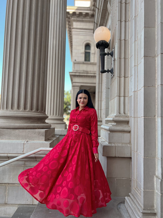 The Juliet Dress-Red